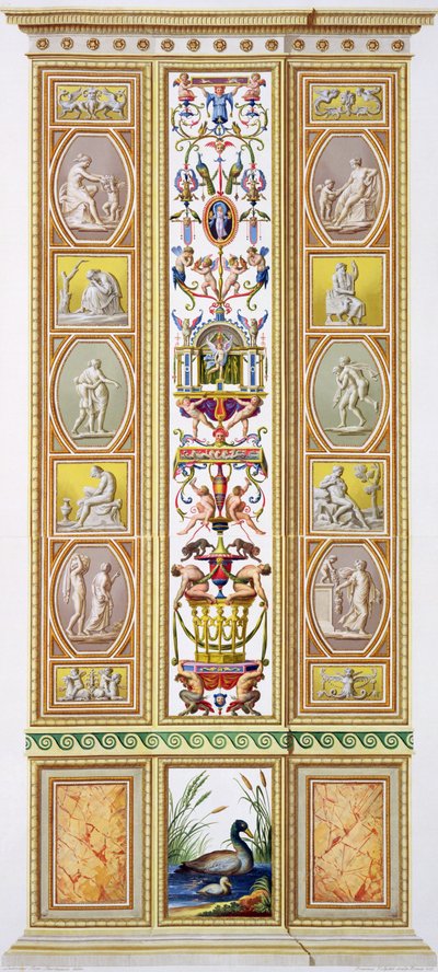 Panel from the Raphael Loggia at the Vatican, from 